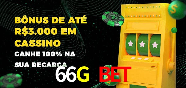 66G Bet melhor bônus de depósito