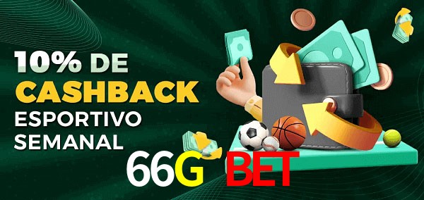 10% de bônus de cashback na 66G Bet